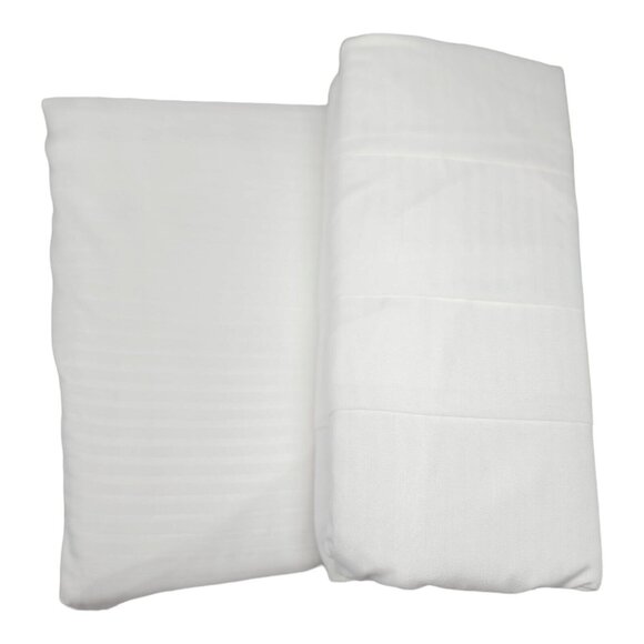 Spyder Full/Double Sheets Set 6 Pc Embossed Polyester Soft Comfort 4 Pillowcases - Picture 3 of 6